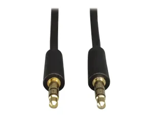 Eaton Tripp Lite Series 3.5mm Mini Stereo Audio Cable for Microphones, Speakers and Headphones (M/M), 15 ft. (4.57 m) - miniature 1