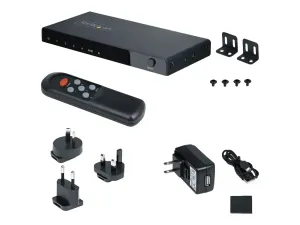 StarTech .com Switch HDMI 8K à 4 ports, Switch HDMI 2.1 8K60Hz, 4 In 1 Out - miniature 4