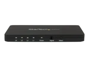 StarTech .com Switch vidéo HDMI automatique à 4 ports avec boîtier en aluminium et support MHL - miniature 1