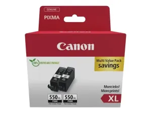 Canon PGI-550PGBK XL Twin pack - miniature 5
