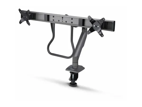 StarTech.com Desk Mount Dual Monitor Arm w/ Crossbar, Up To 27" Displays