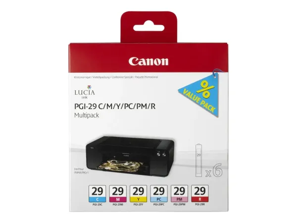 Canon PGI-29 CMY/PC/PM/R Multipack