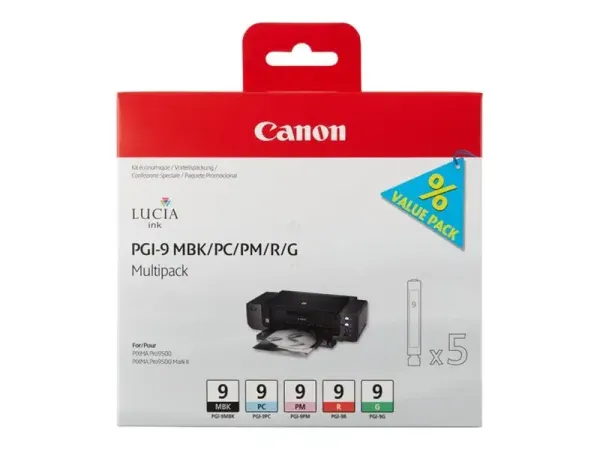Canon PGI-9 MBK/PC/PM/R/G Multi-Pack