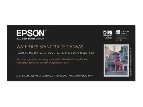 Epson Water Resistant Matte Canvas