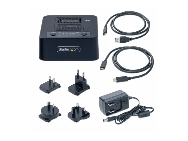 StarTech.com Duplicateur de Disque M.2 NVMe 1:1, Copie/Clonage de SSD M.2