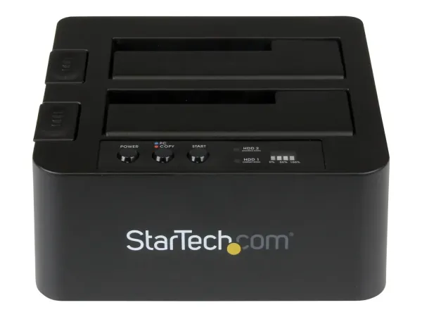 StarTech Duplicateur de Disques Durs Autonome, Cloneur à 2 Baies