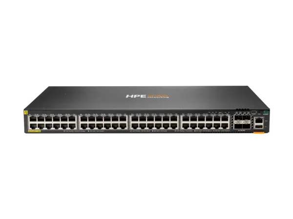 HPE Aruba Networking CX 6200F 48G Class 4 PoE 4SFP 740W Switch