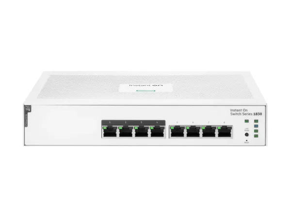 HPE Networking Instant On 1830 8G 4p Class4 PoE 65W Switch