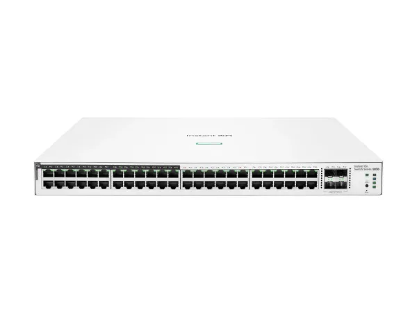 HPE Networking Instant On 1830 48G 24p Class4 PoE 4SFP 370W Switch