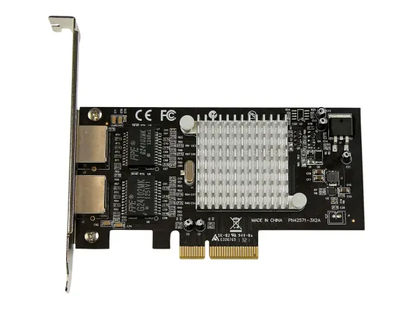 Startech Carte Réseau PCIe x2 RJ45