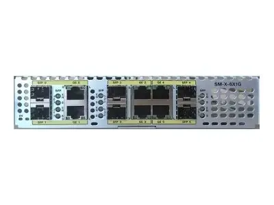 Cisco SM-X-6X1G Gigabit Ethernet Service Module