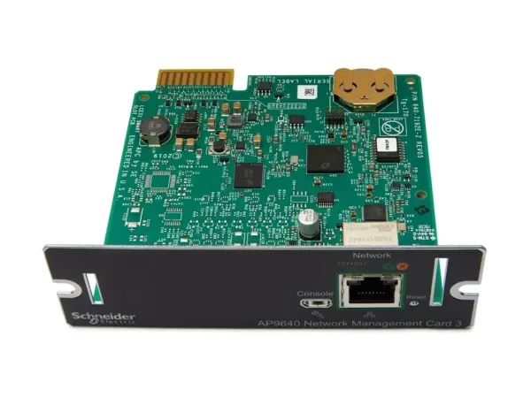 Carte de gestion réseau APC 3 avec arrêt du réseau PowerChute