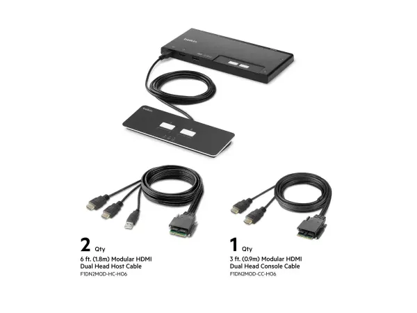 Belkin Modular Secure Dual Head