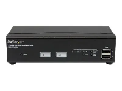 StarTech.com Switch KVM USB DVI à 2 ports avec commutation rapide et DDM