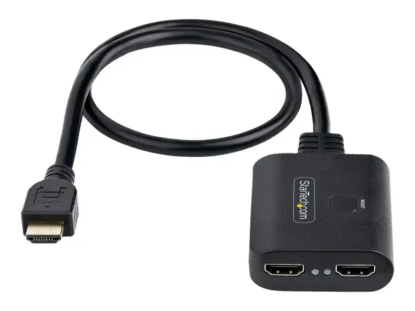 StarTech .com Répartiteur HDMI 2 Ports, 1 In 2 Out, HDMI 4K 60Hz, HDR/HDCP