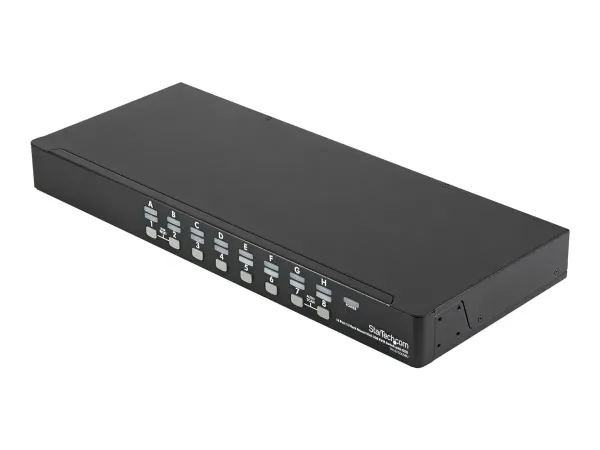 StarTech.com Kit de commutateur KVM USB a montage sur rack 1U 16 ports avec affichage a l'ecran et cables