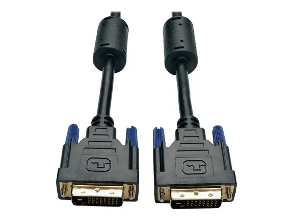 Eaton Tripp Lite Series DVI Dual Link Cable, Digital TMDS Monitor Cable (DVI-D M/M), 50 ft. (15.24 m)