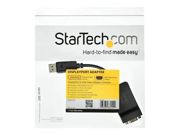 StarTech .com Adaptateur vidéo DisplayPort vers VGA