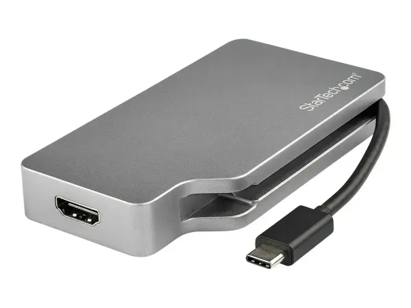 StarTech .com Adaptateur Multiport USB-C avec HDMI/VGA/Mini DisplayPort ou DVI