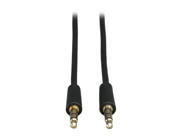 Eaton Tripp Lite Series 3.5mm Mini Stereo Audio Cable for Microphones, Speakers and Headphones (M/M), 6 ft. (1.83 m)