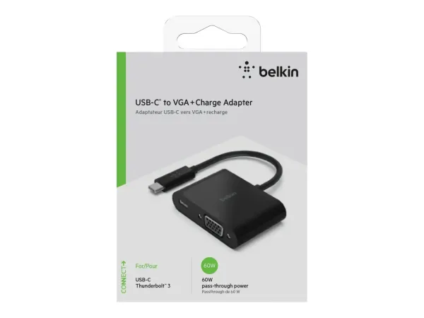 Belkin USB-C to VGA + Charge Adapter