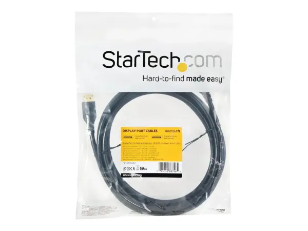 StarTech .com LTLOCKNANO C?âble DisplayPort 1.4