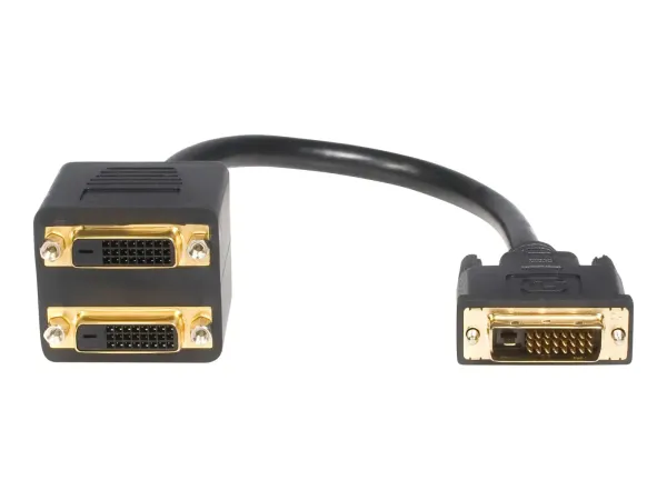 StarTech .com Câble Répartiteur en Y DVI-D vers 2x DVI-D 30 cm