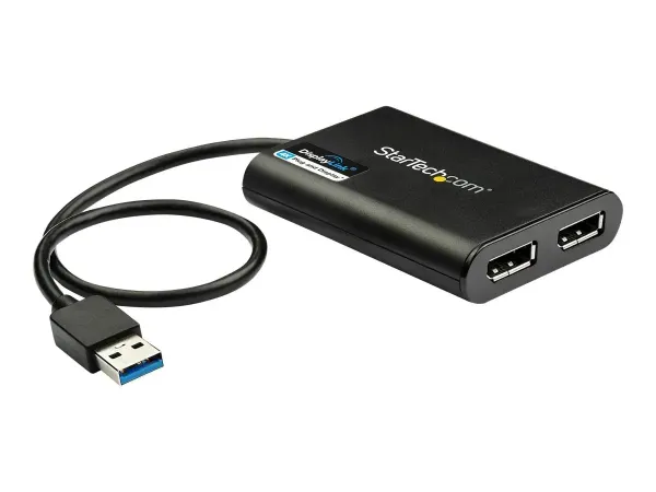 StarTech Adaptateur USB 3.0 vers double DisplayPort 4K 60 Hz
