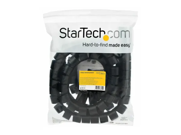 StarTech .com Gaine spirale range-câble en noir