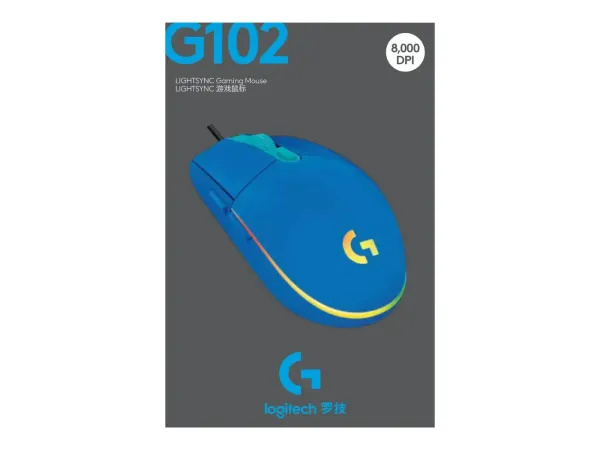 Souris de jeu Logitech G102 LIGHTSYNC