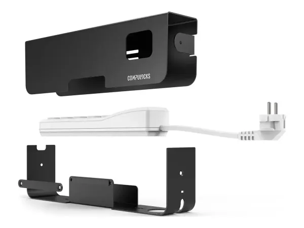 Compulocks Security Power Strip EU 5 plugs Black