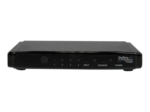 StarTech .com Switch HDMI haute vitesse automatique à 4 ports avec télécommande