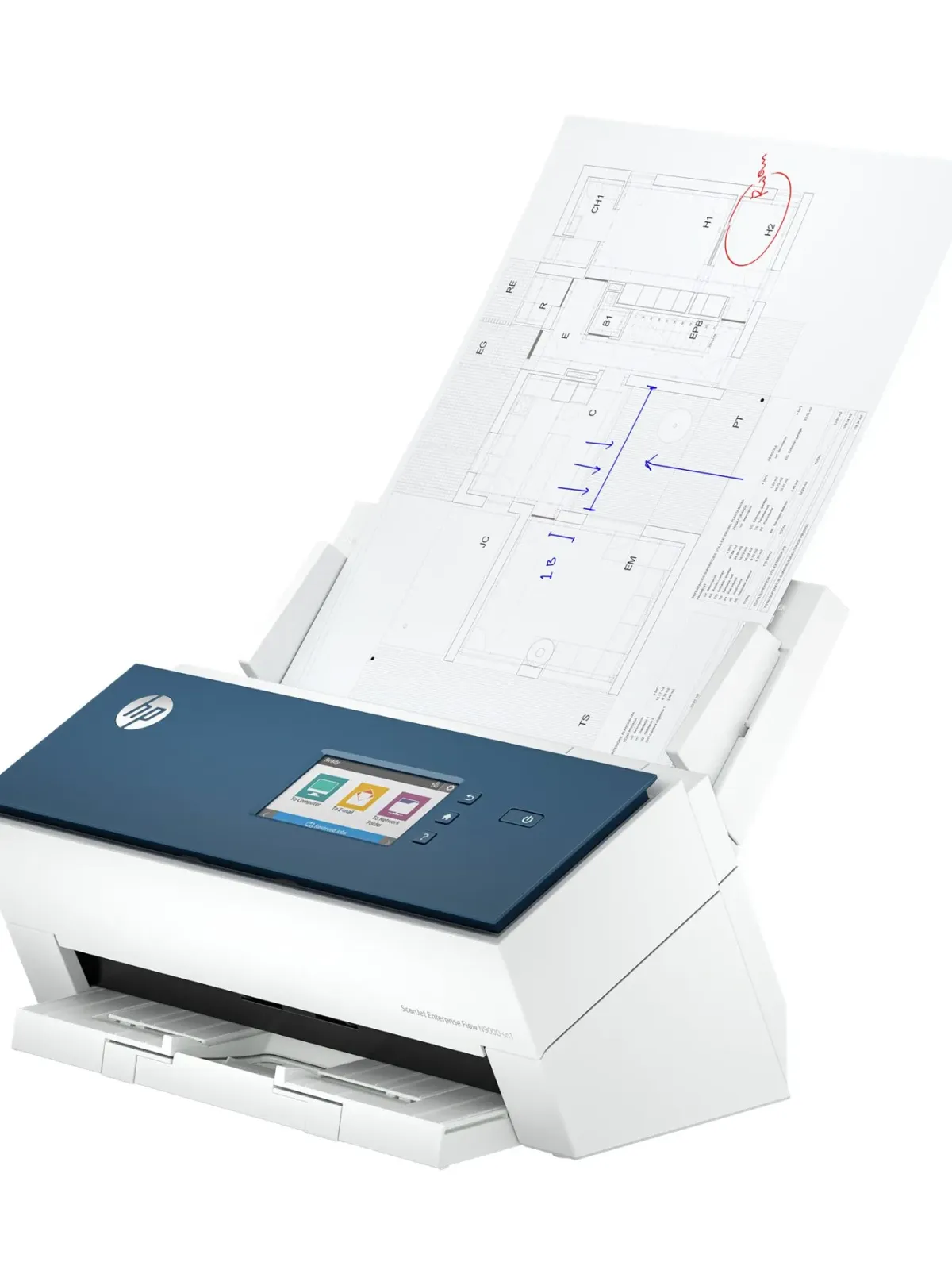 HP ScanJet Enterprise Flow N9000 sn1