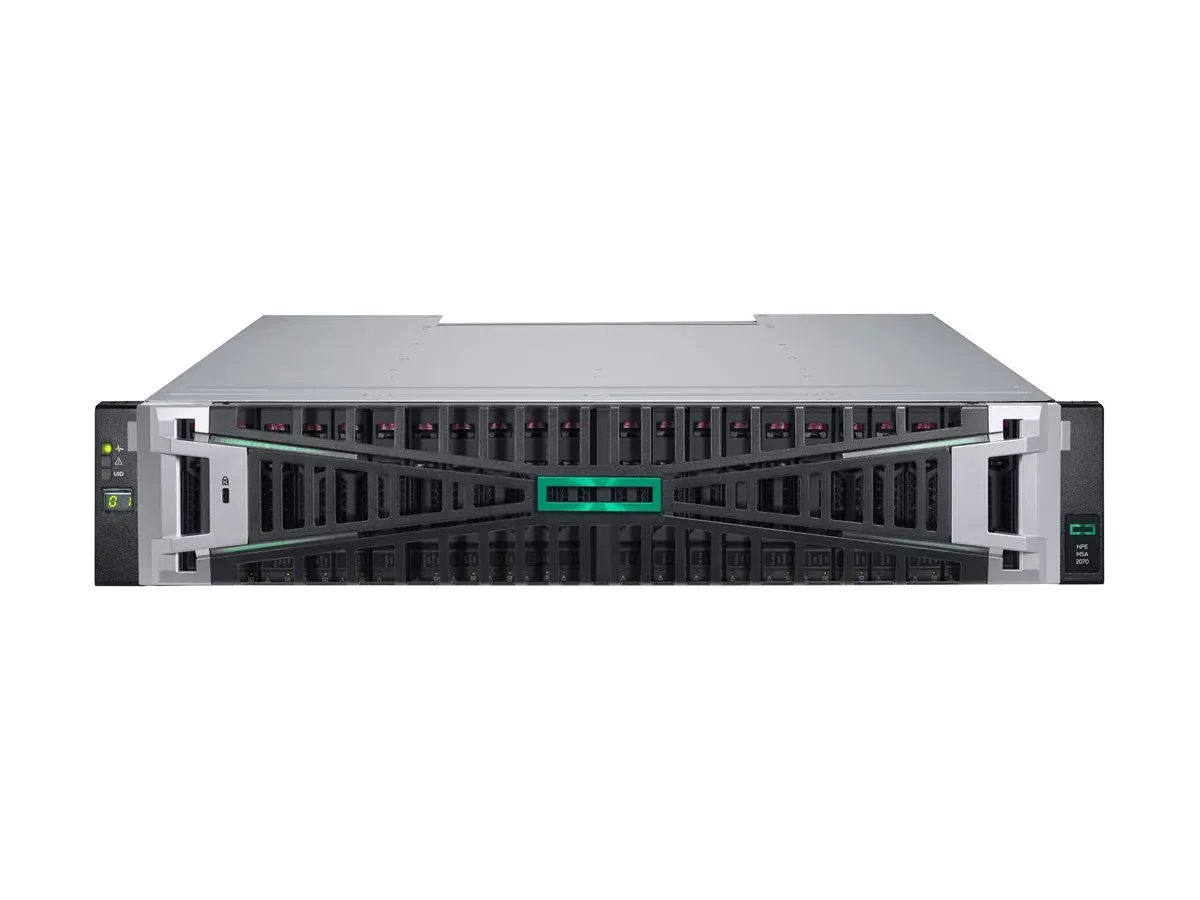 HPE Modular Smart Array 2070 10/25GbE iSCSI SFF Storage