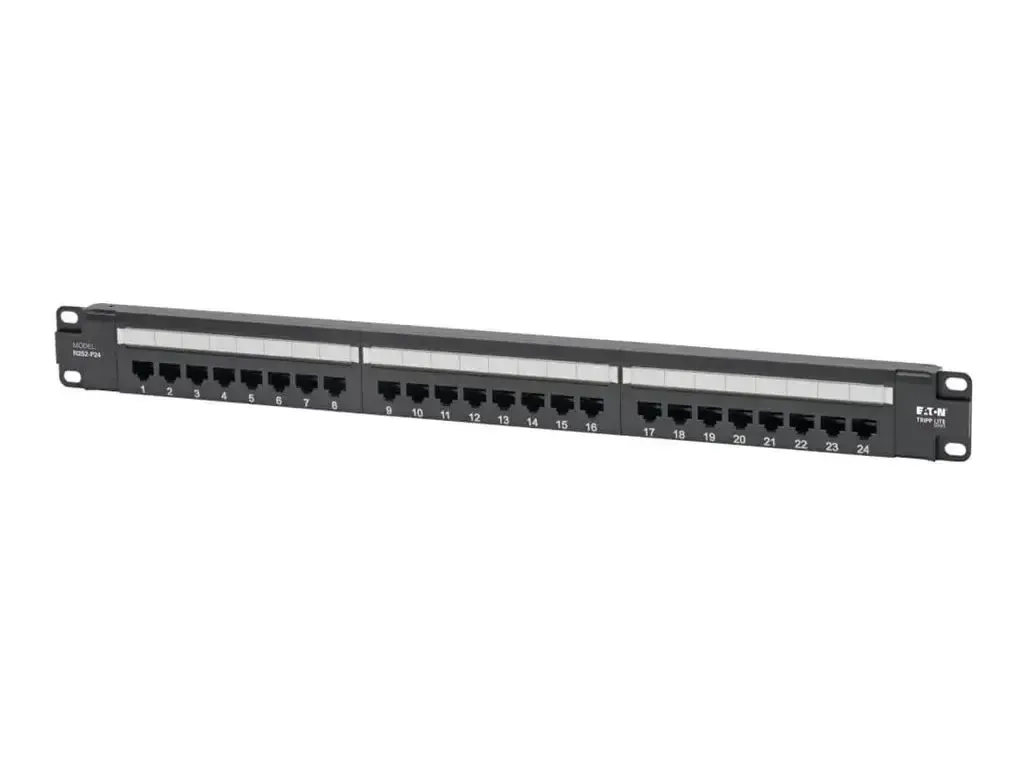 Eaton Tripp Lite Series Cat6 24-Port Patch Panel