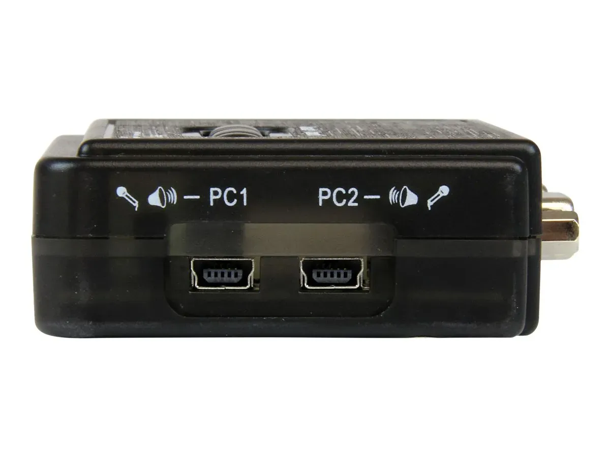 StarTech.com Kit commutateur KVM USB VGA à 2 ports avec audio et câbles