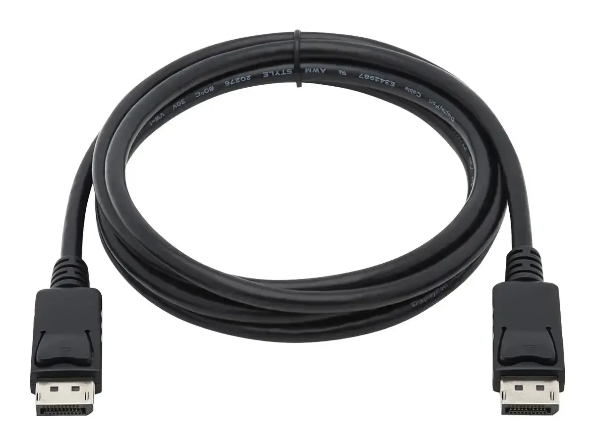 Eaton Tripp Lite Series DisplayPort Cable with Latching Connectors, 4K 60 Hz (M/M), Black, 10 ft. (3.05 m)