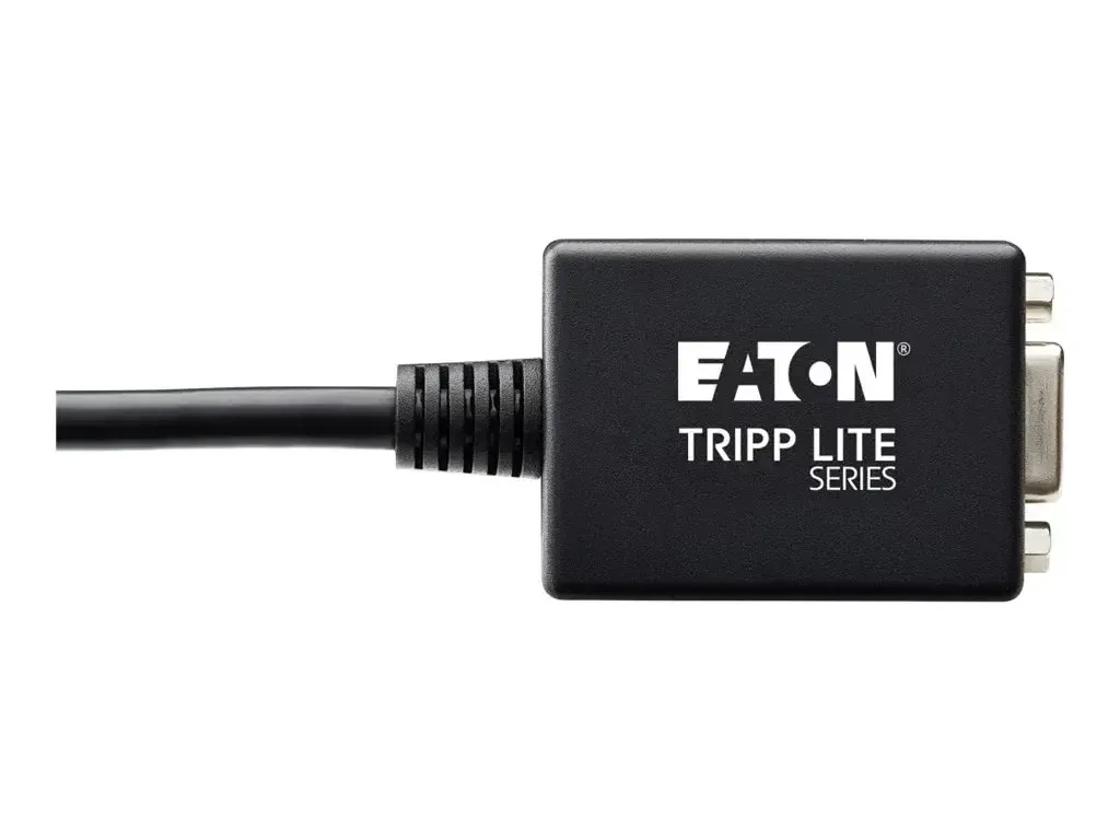 Eaton Tripp Lite Series 6in DisplayPort to VGA Adapter Active Converter DP to VGA M/F 6"