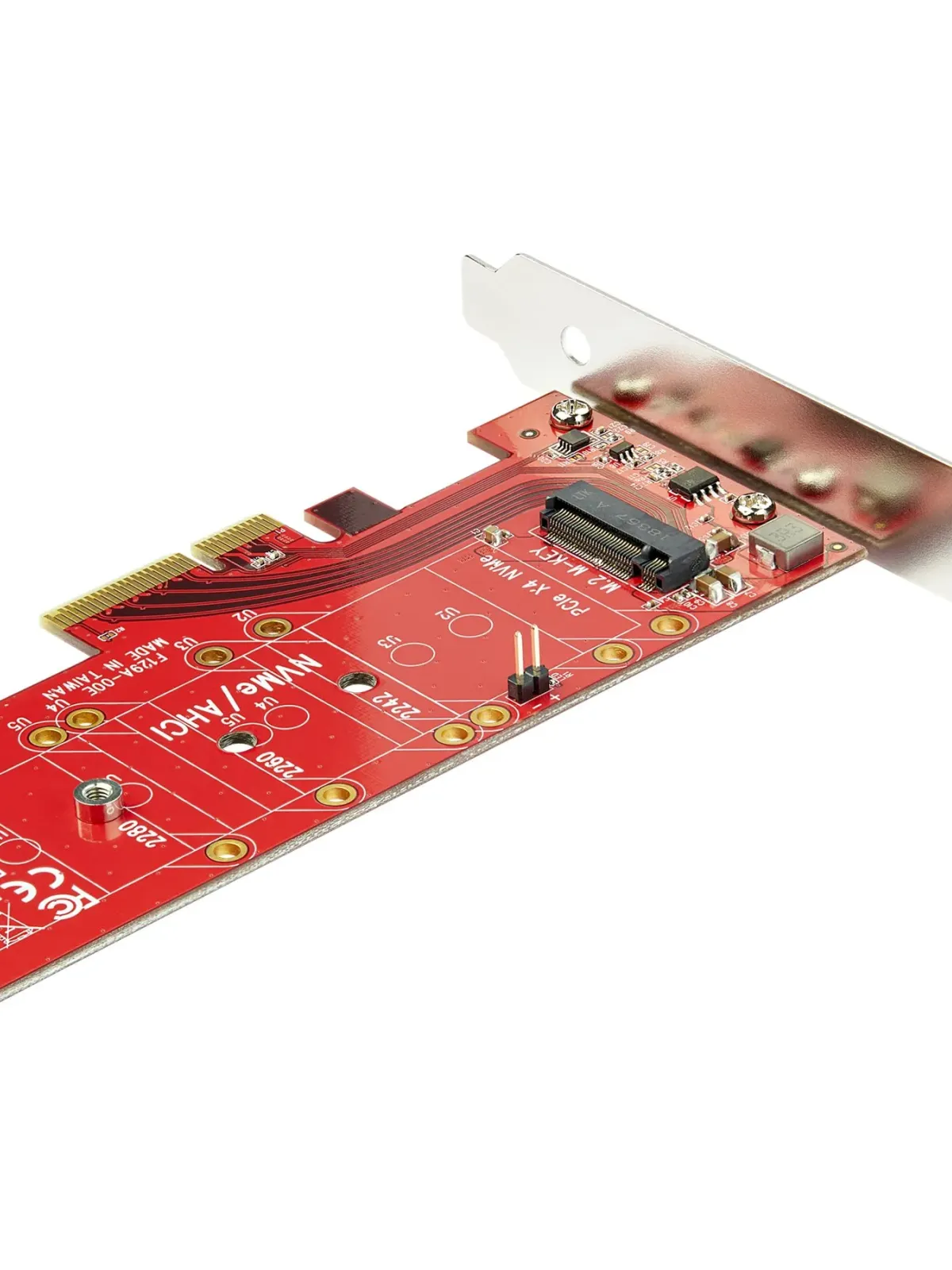 StarTech.com Adaptateur PCI Express x4 vers SSD M.2 PCIe