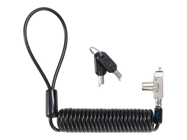 Kensington Slim N17 2.0 Portable Keyed Laptop Lock pour fentes en forme de coin