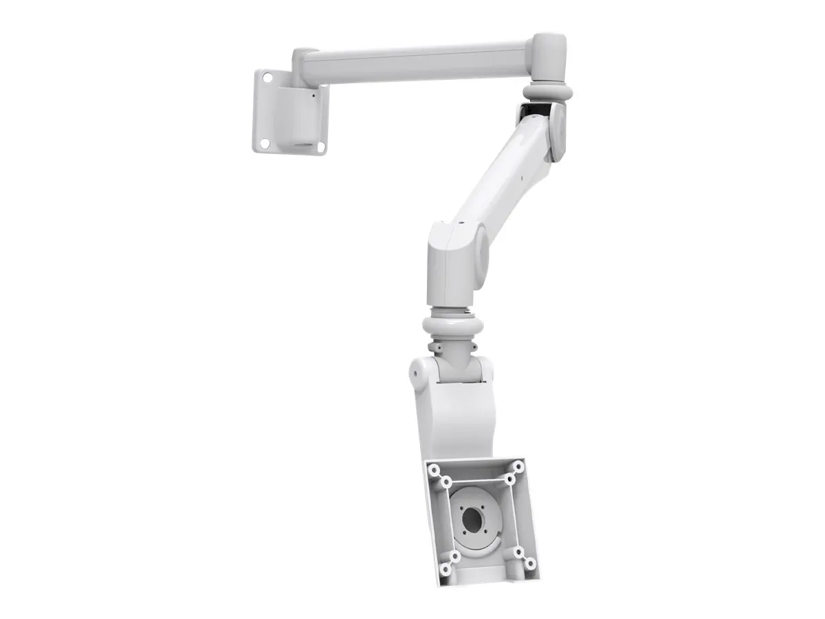 Compulocks Bras de moniteur articulé extra long de qualité médicale VESA blanc