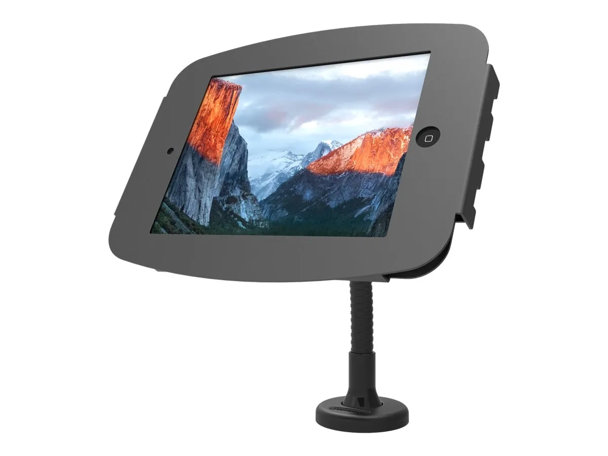 Compulocks Space Flex Arm iPad 12.9" Counter Top Kiosk Black