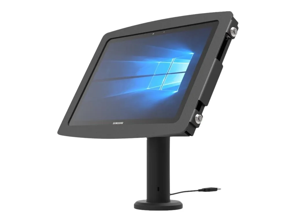 Compulocks Space Rise Surface Pro 7 / Galaxy TabPro S Counter Top Kiosk 4" Black