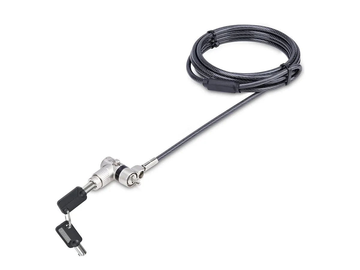 StarTech.com Lot de 25 Antivols Universels, 2 m, Noble Wedge®/Nano/K