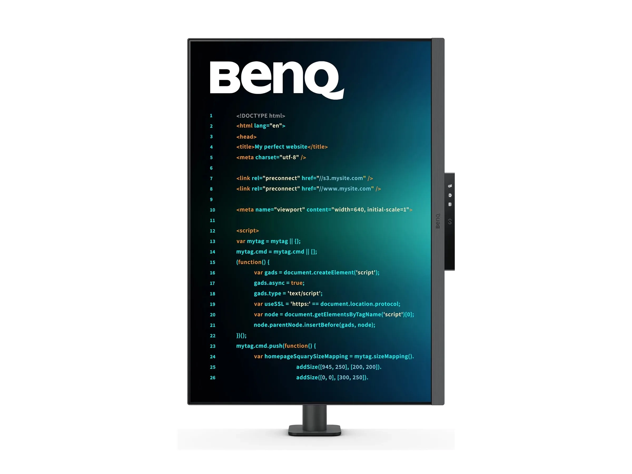 BenQ Programming RD280UA