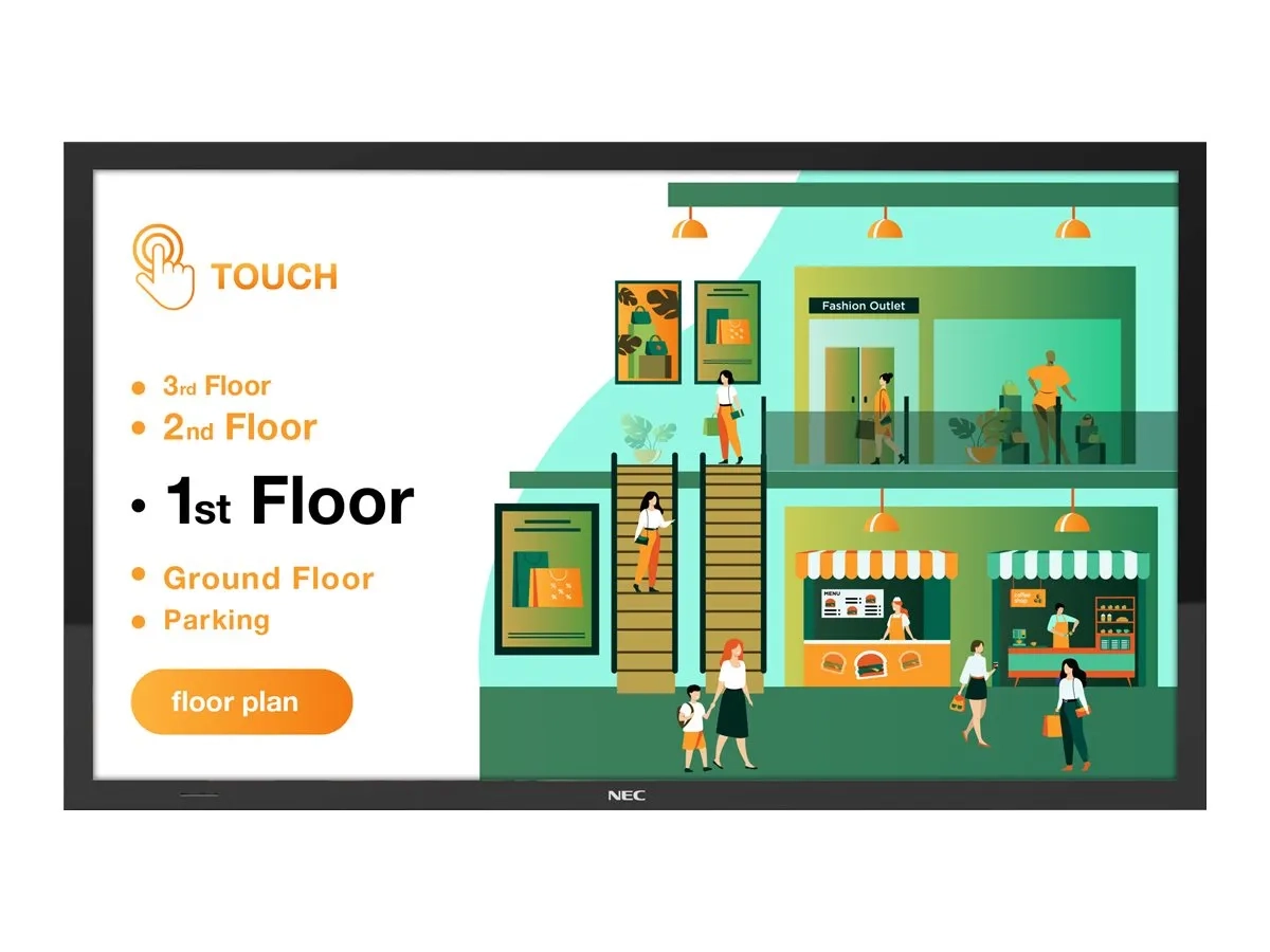 NEC MultiSync M431 PCAP