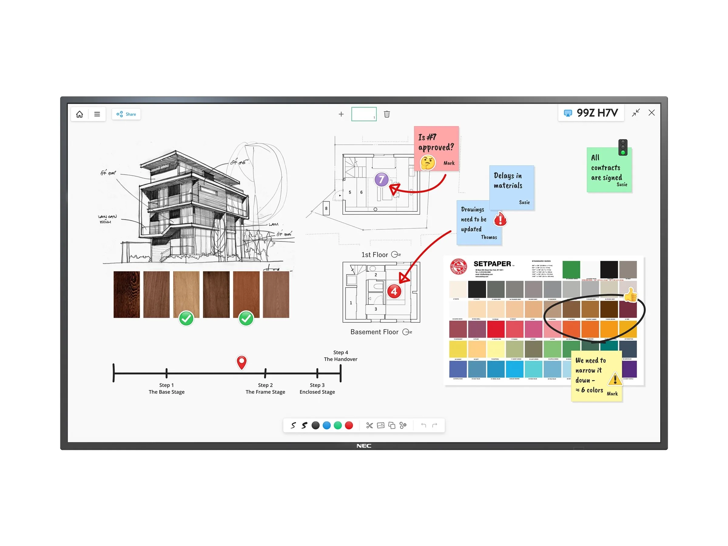 NEC MultiSync M651 IGB