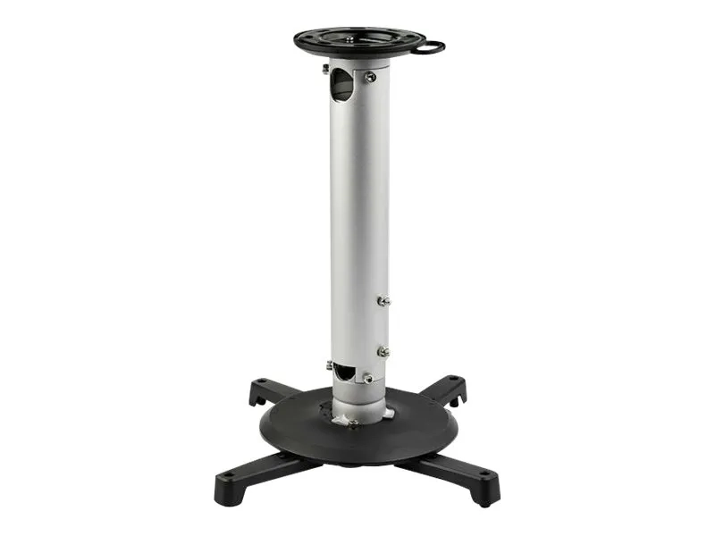 StarTech.com Universal Ceiling Projector Mount, Heavy Duty Height Adjustable/Extendable Pole Mount 5"