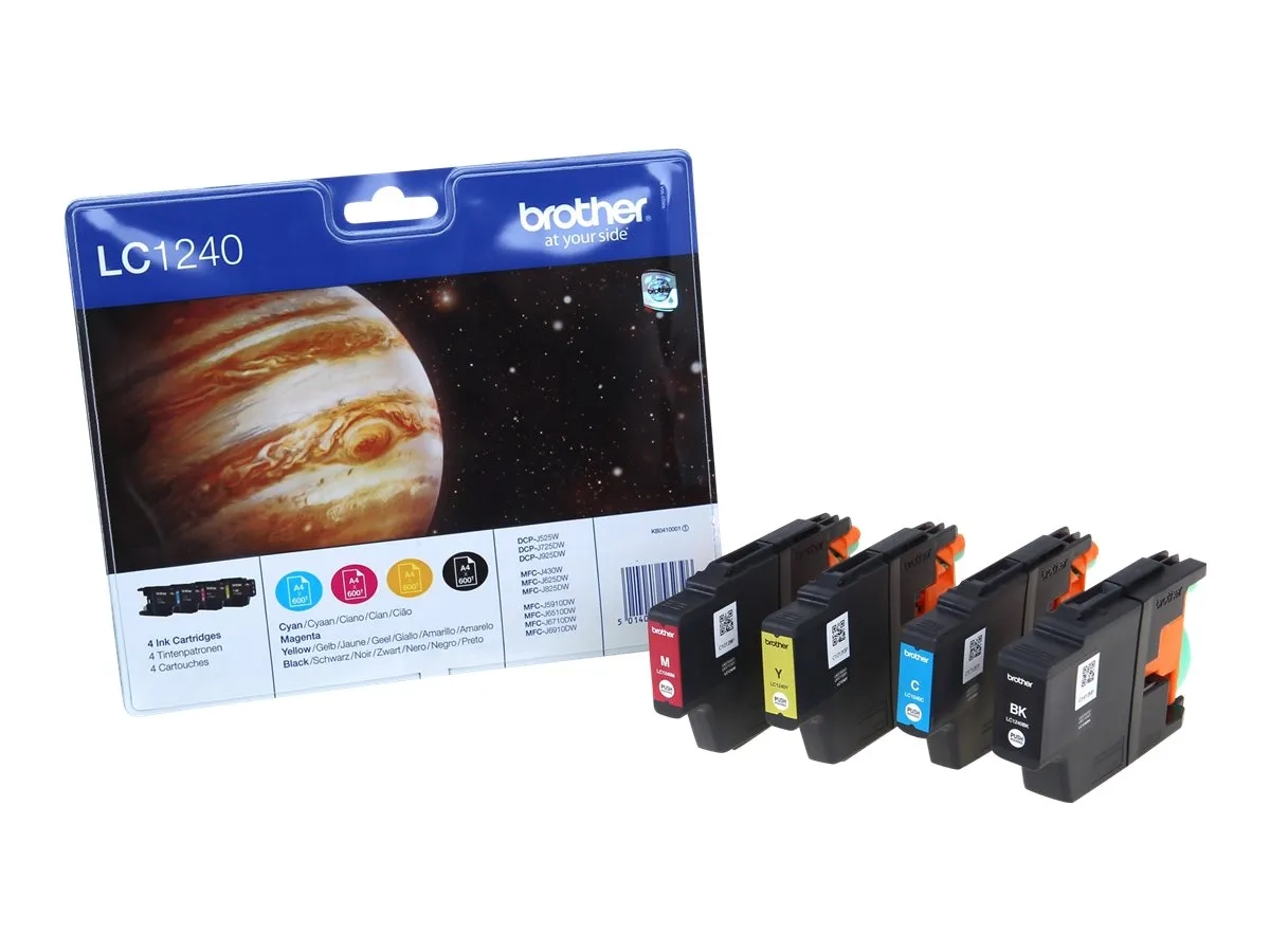 Brother LC1240 Value Pack