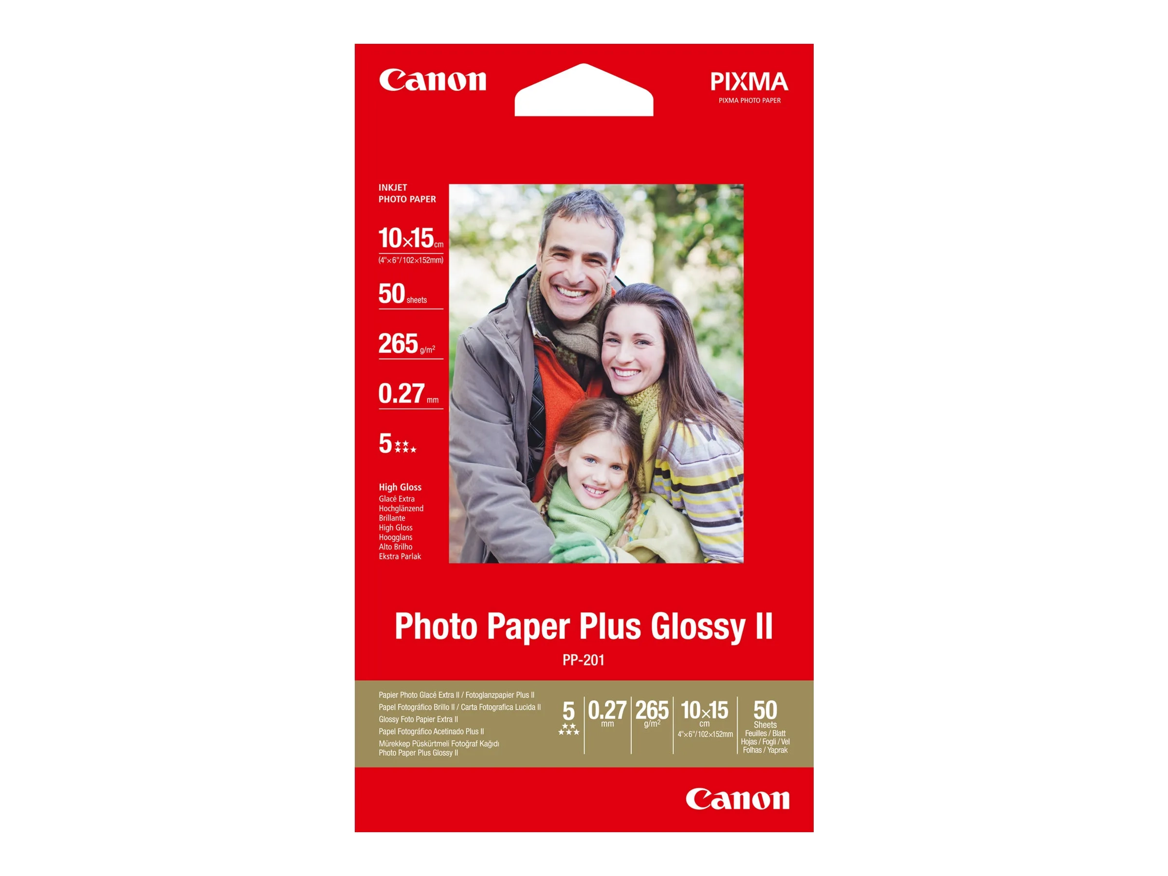 Canon Photo Paper Plus Glossy II PP